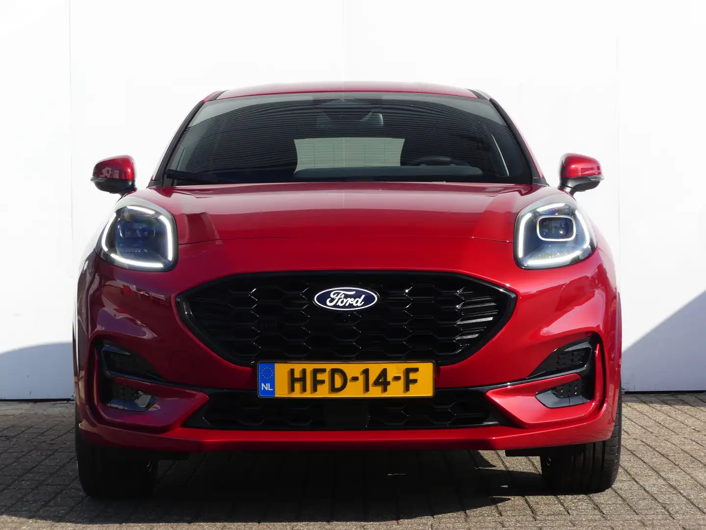 Ford Puma 1.0 EcoBoost Hybrid 125PK ST-Line | ELEKTRISCHE AC Rood - 2