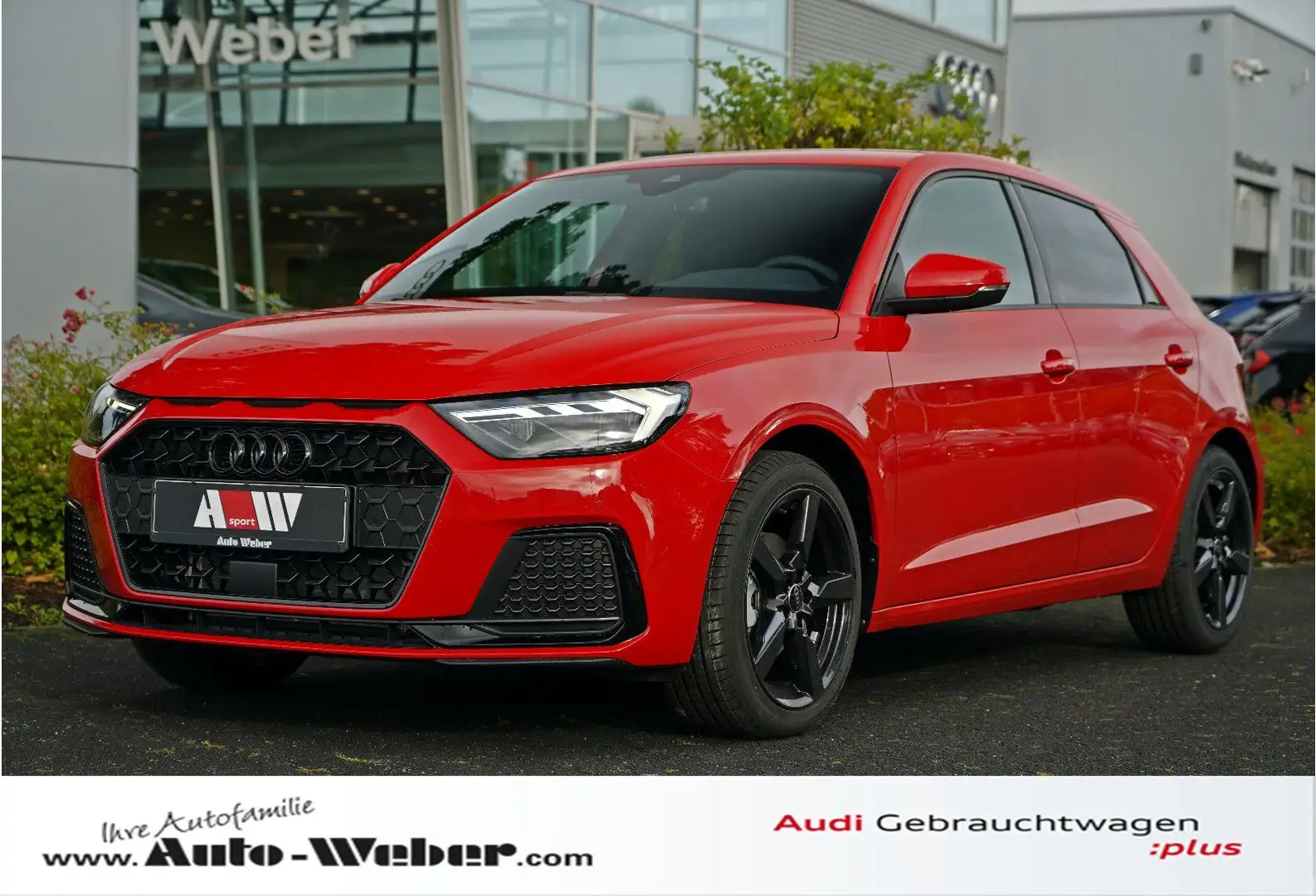 Audi A1 SPORTBACK 30TFSI SLINE INFOTAINMENT PLUS KAME Rot - 1