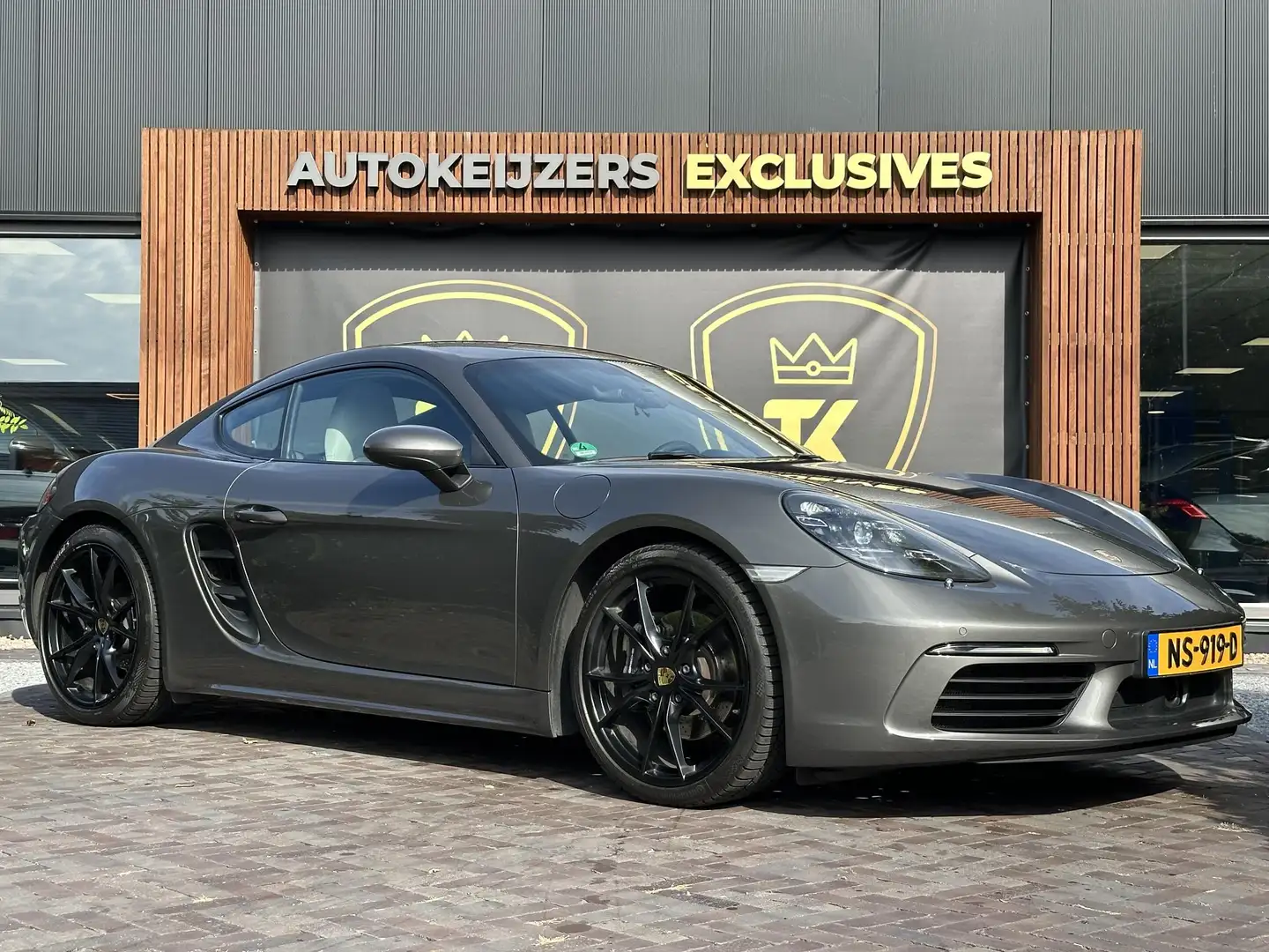 Porsche 718 Cayman 2.0 Sportchrono Adapt. Cruise BOSE Stuurver Gris - 1
