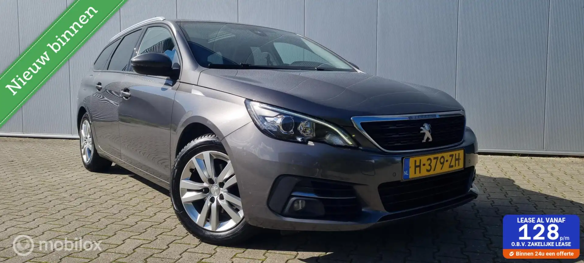Peugeot 308 SW 1.2 PureTech Allure PANO/NAP/PARKEERSENSOREN Grijs - 1
