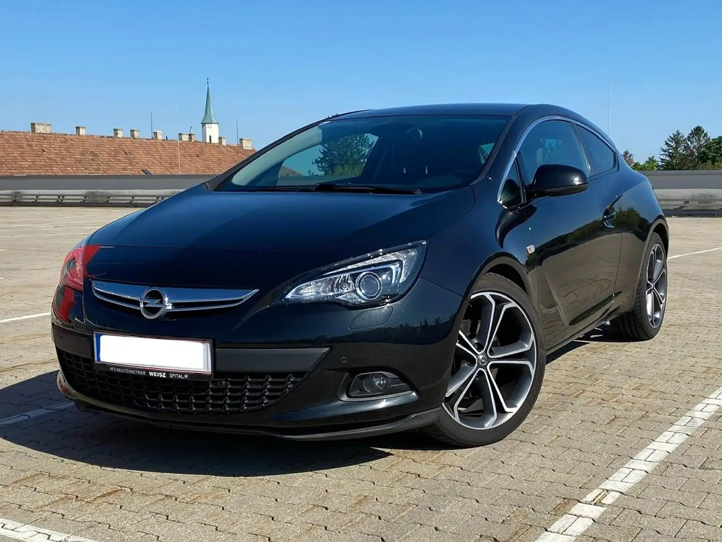 Opel Astra GTC 1.6 Turbo inkl. aktuellem ÖAMTC-Bericht Schwarz - 1