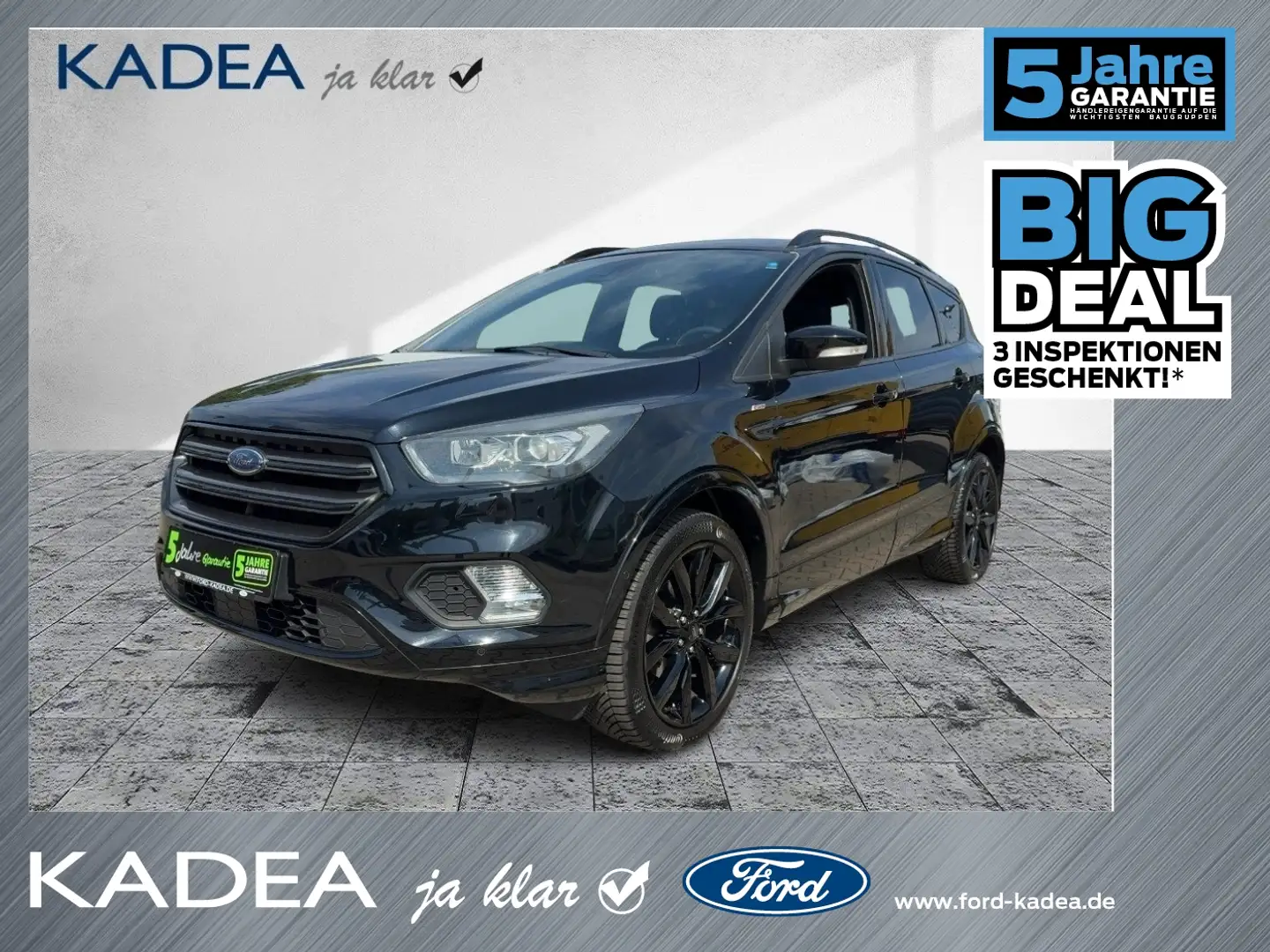 Ford Kuga 1.5 EcoBoost ST-Line Navi+SHZ+BI-XENON+KAM Nero - 1