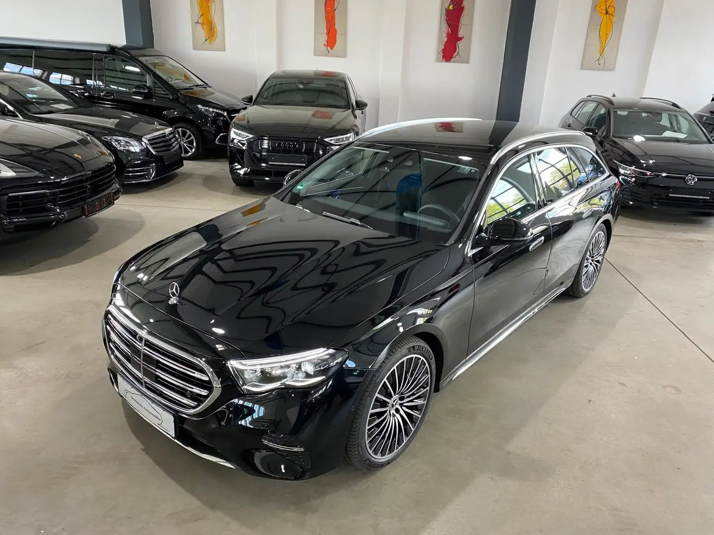 Mercedes-Benz E 300 de T AMG Exclusiv/HUD/DIS/´20/AHK/ Negro - 2