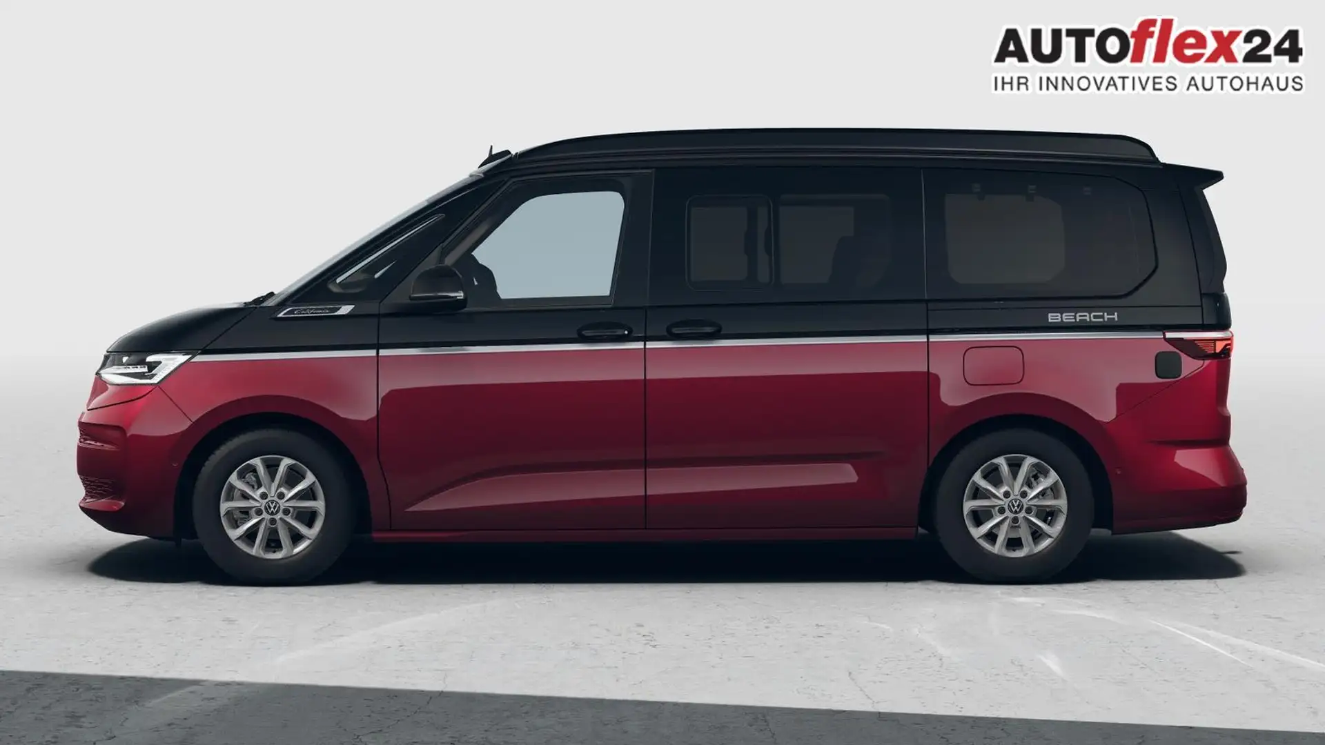 Volkswagen T7 California Beach Camper 2.0TDI DSG Sport Edition 8 Fach GV... Roşu - 2