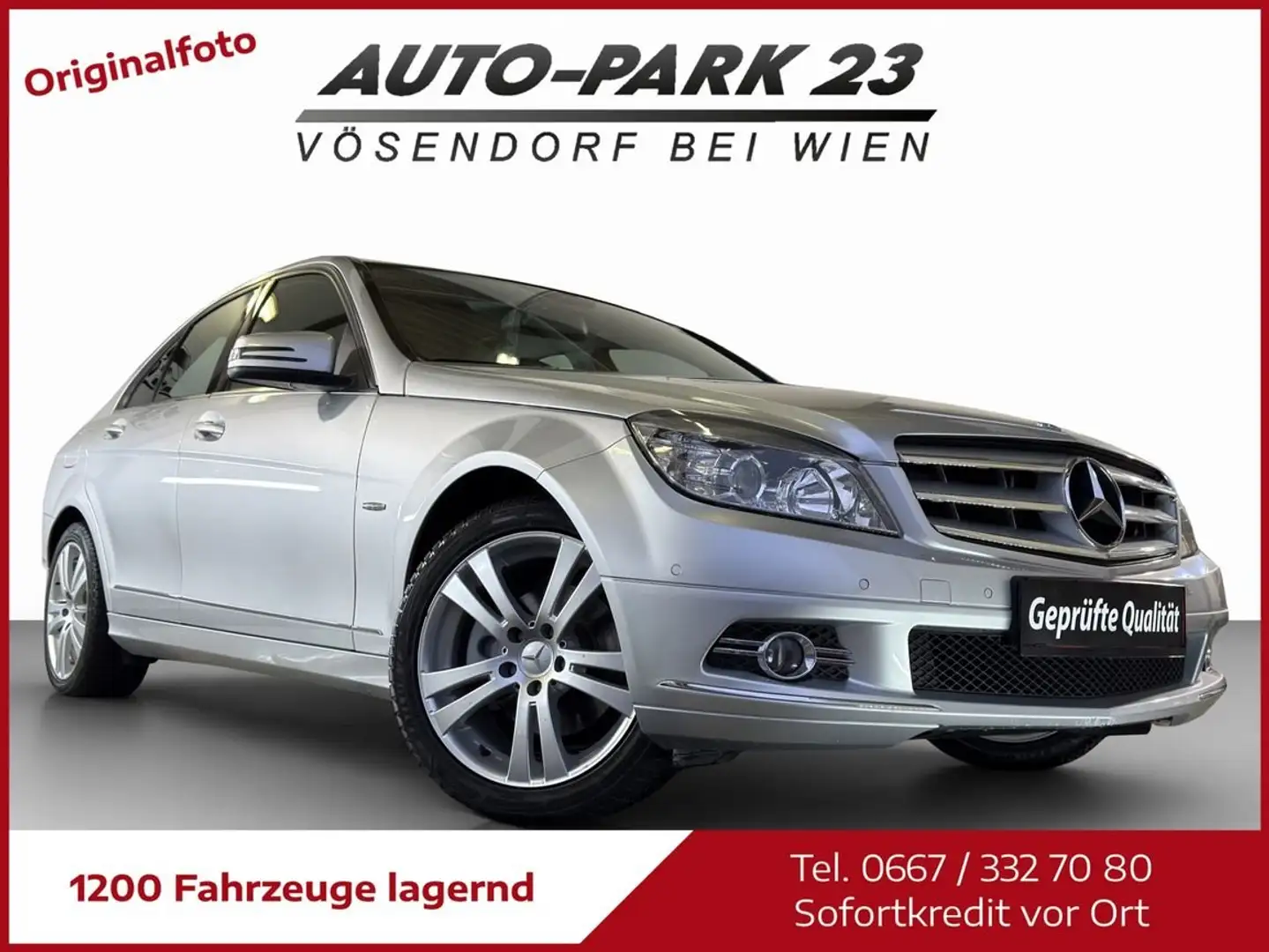 Mercedes-Benz C 180 C 180 CGI Avantgarde BlueEfficiency Aut.**MOD2010 Silber - 1