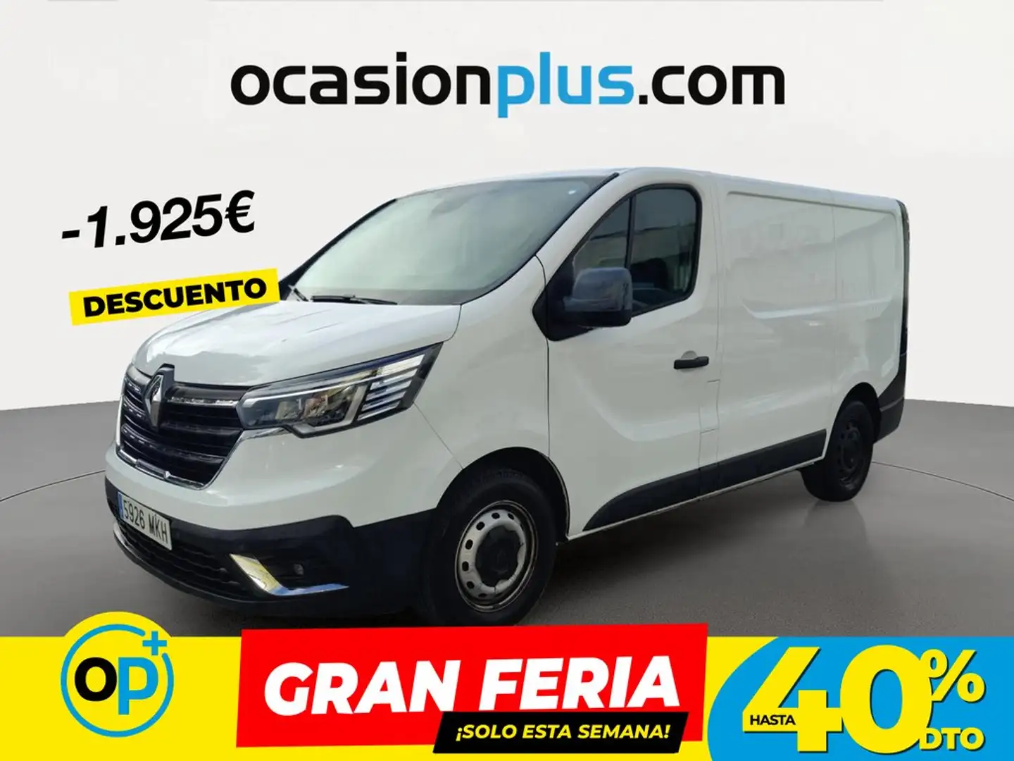Renault Trafic Furgón L1H1 BluedCi 96kW Blanco - 1