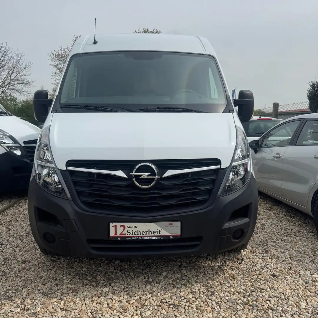 Opel Movano B HKa L2H2 3,5t*Klima*Temp.*Garantie* Weiß - 2