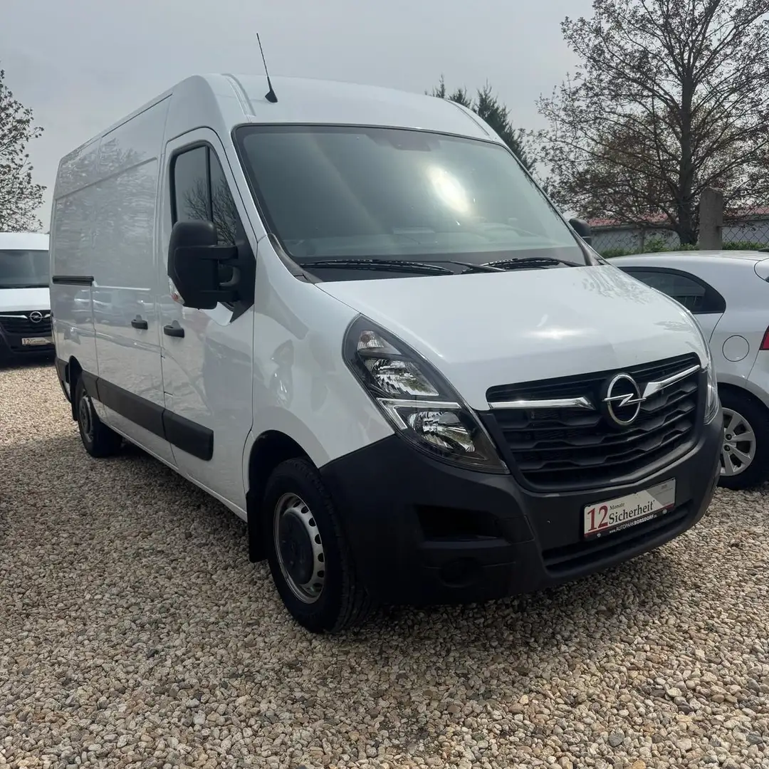 Opel Movano B HKa L2H2 3,5t*Klima*Temp.*Garantie* Weiß - 1