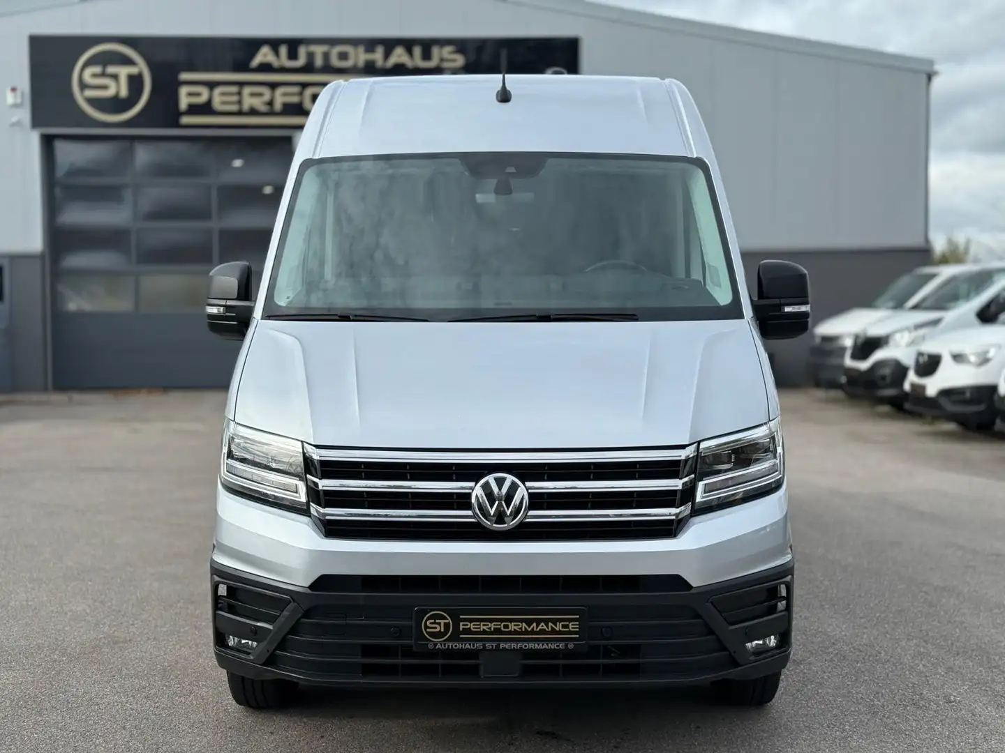 Volkswagen Crafter 35 DSG LED BOTT SCHRANK STDHZ KAMERA NAV Silber - 2