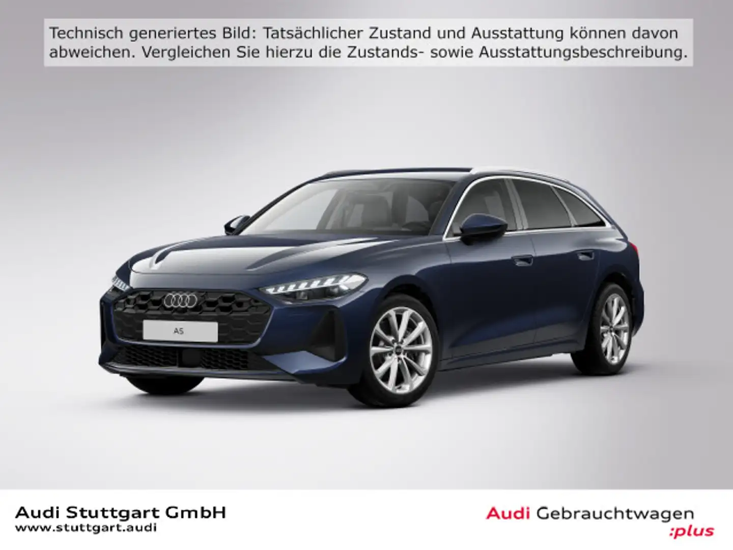 Audi A5 TDI 150 kW S tronic Blau - 1