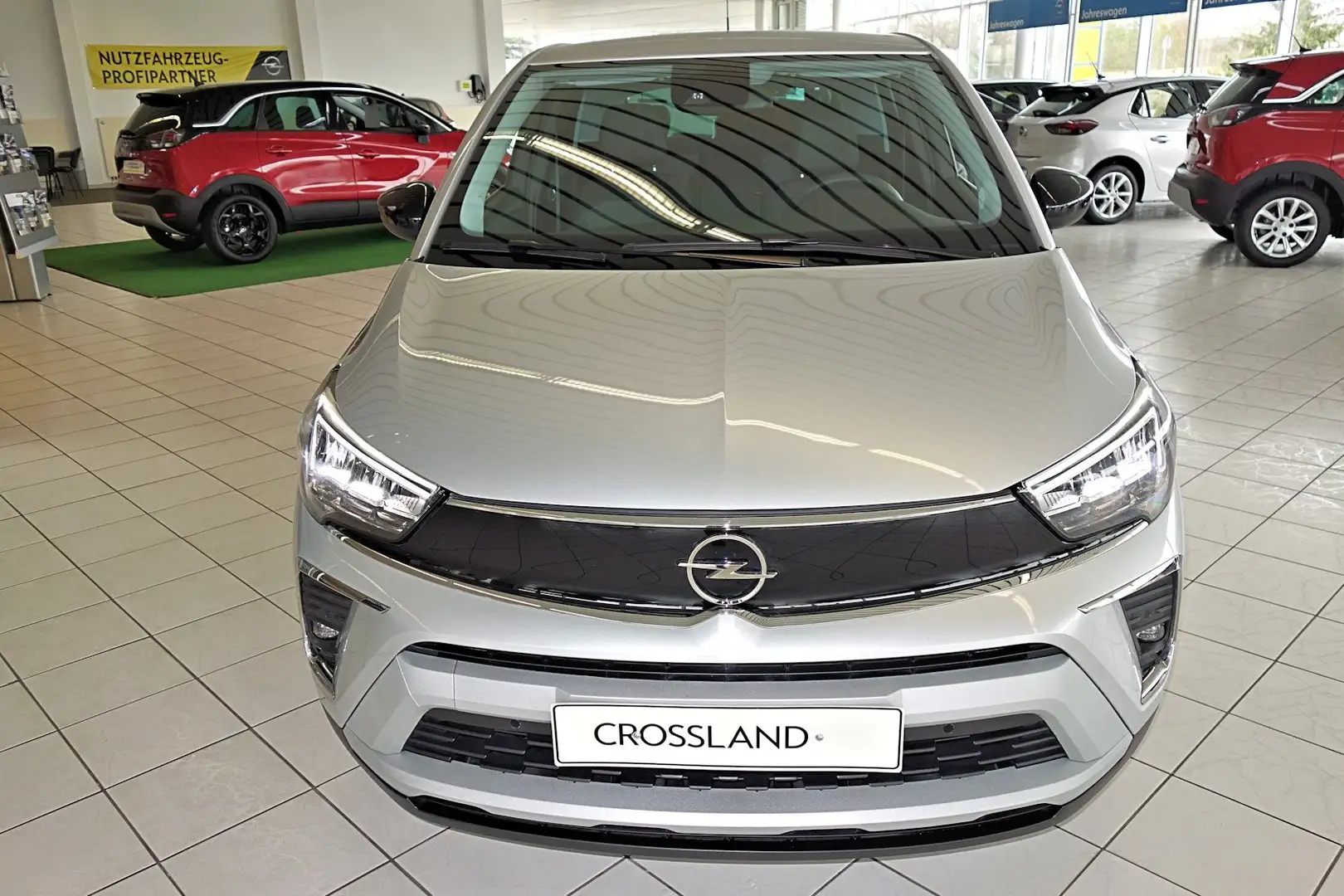 Opel Crossland 1.2 Eleg. LED,Navi,Kamera,Allwetter,SHZ,PP., Top Argent - 2