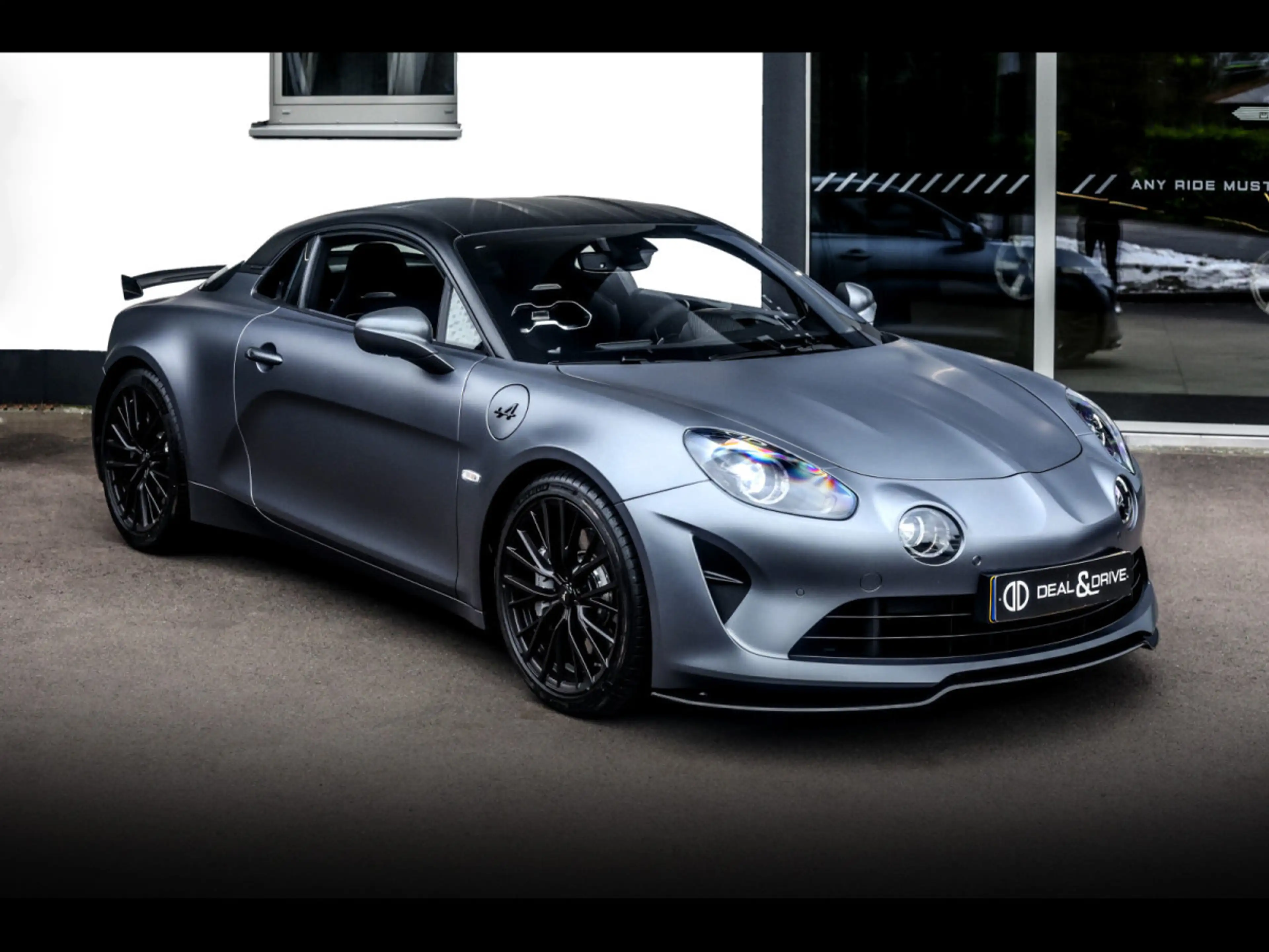 Alpine A110 S 1.8 ENSTONE EDITION°1/300°GRIS TONNERRE MAT°PPF — photo 6