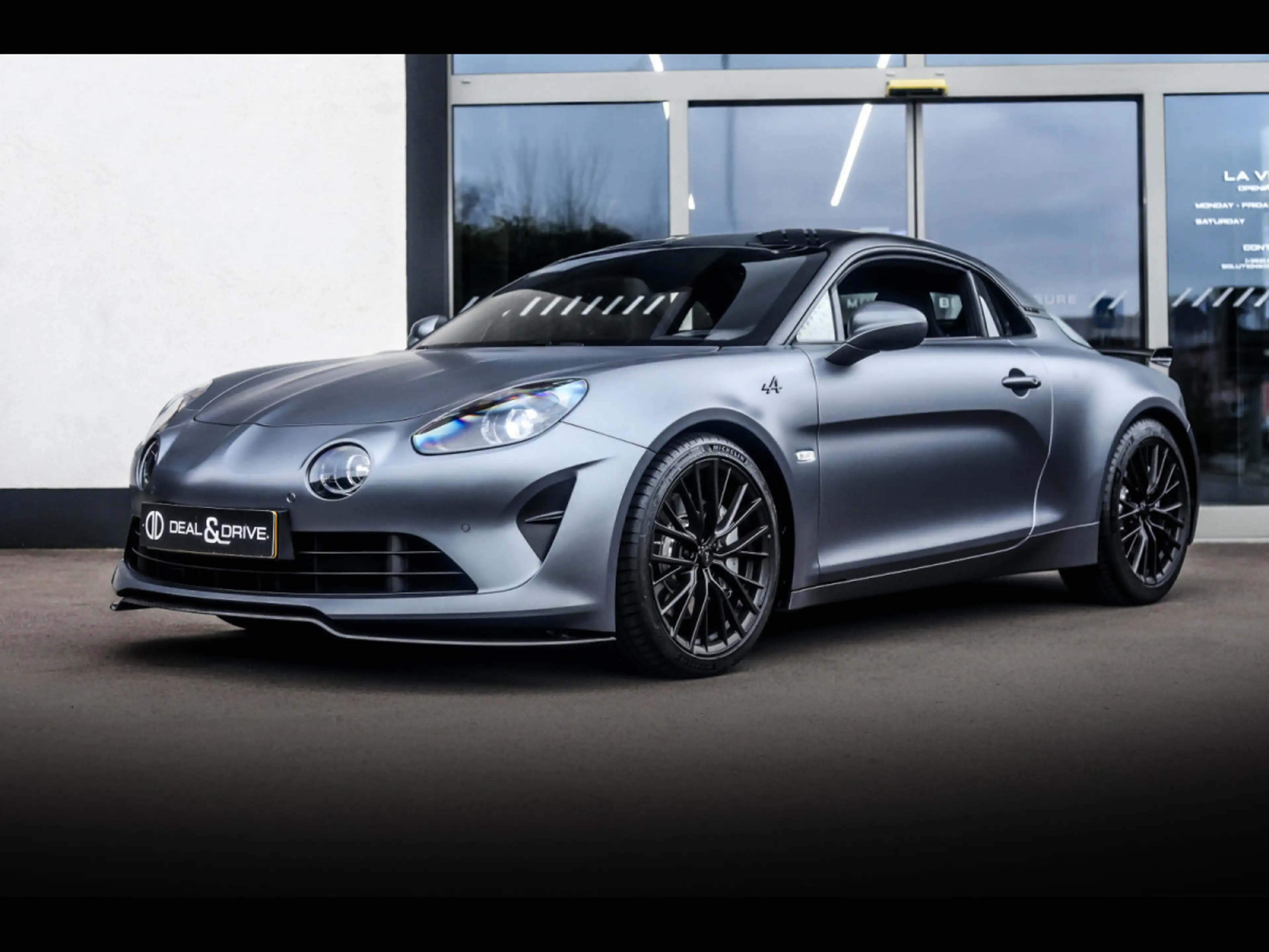 Alpine A110 S 1.8 ENSTONE EDITION°1/300°GRIS TONNERRE MAT°PPF — photo 8