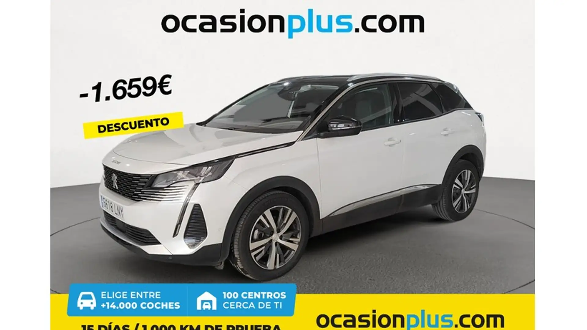 Peugeot 3008 1.2 PureTech S&S Allure 130 Wit - 1
