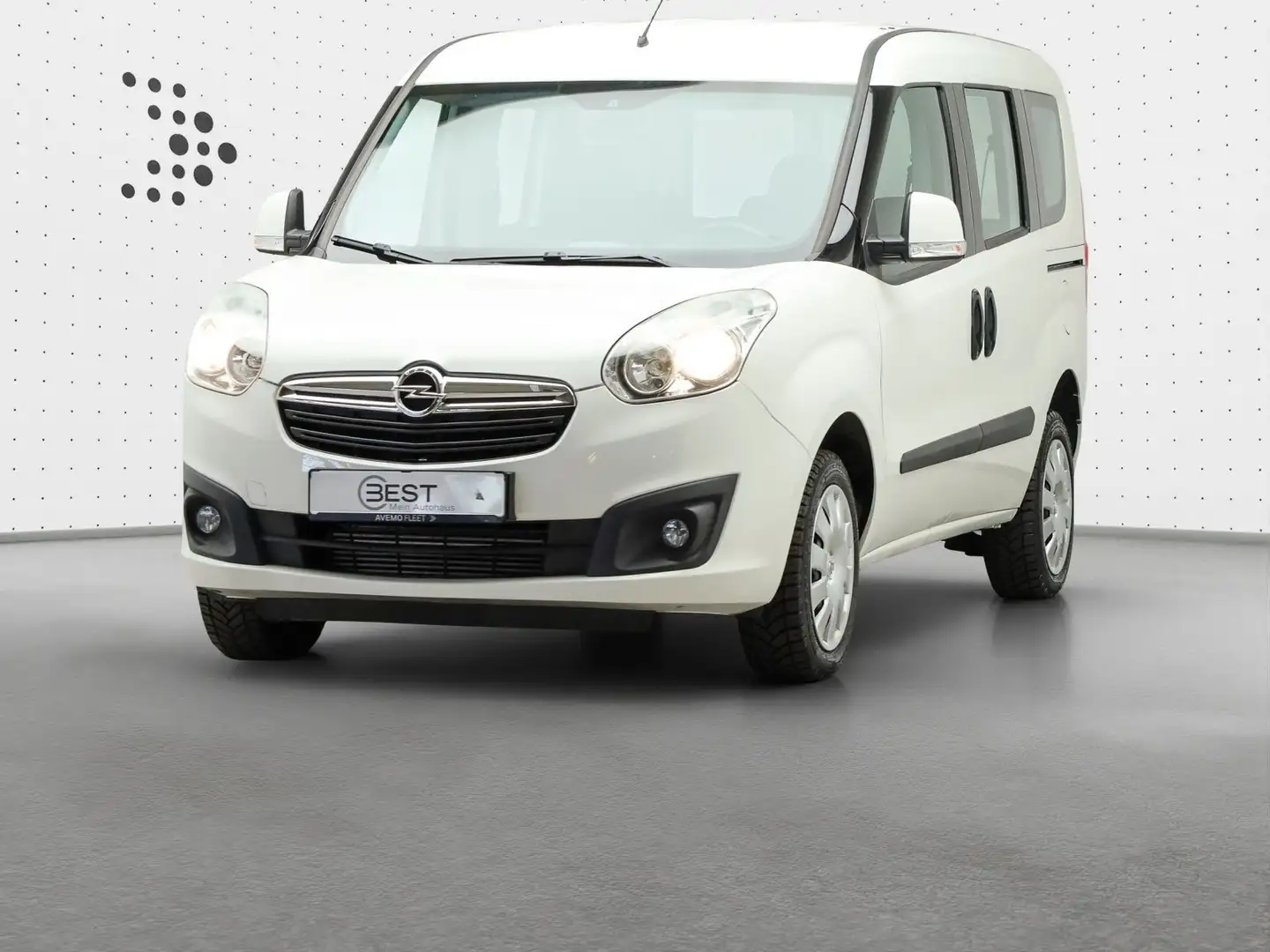 Opel Combo 5-Sitzer 1.4 TWINPORT GRA*KLIMA*HECKFLÜGEL Blanc - 2