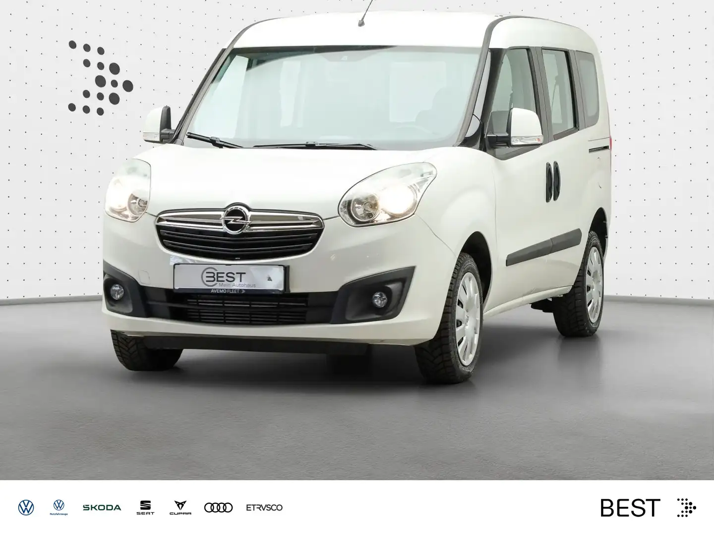 Opel Combo 5-Sitzer 1.4 TWINPORT GRA*KLIMA*HECKFLÜGEL Blanc - 1