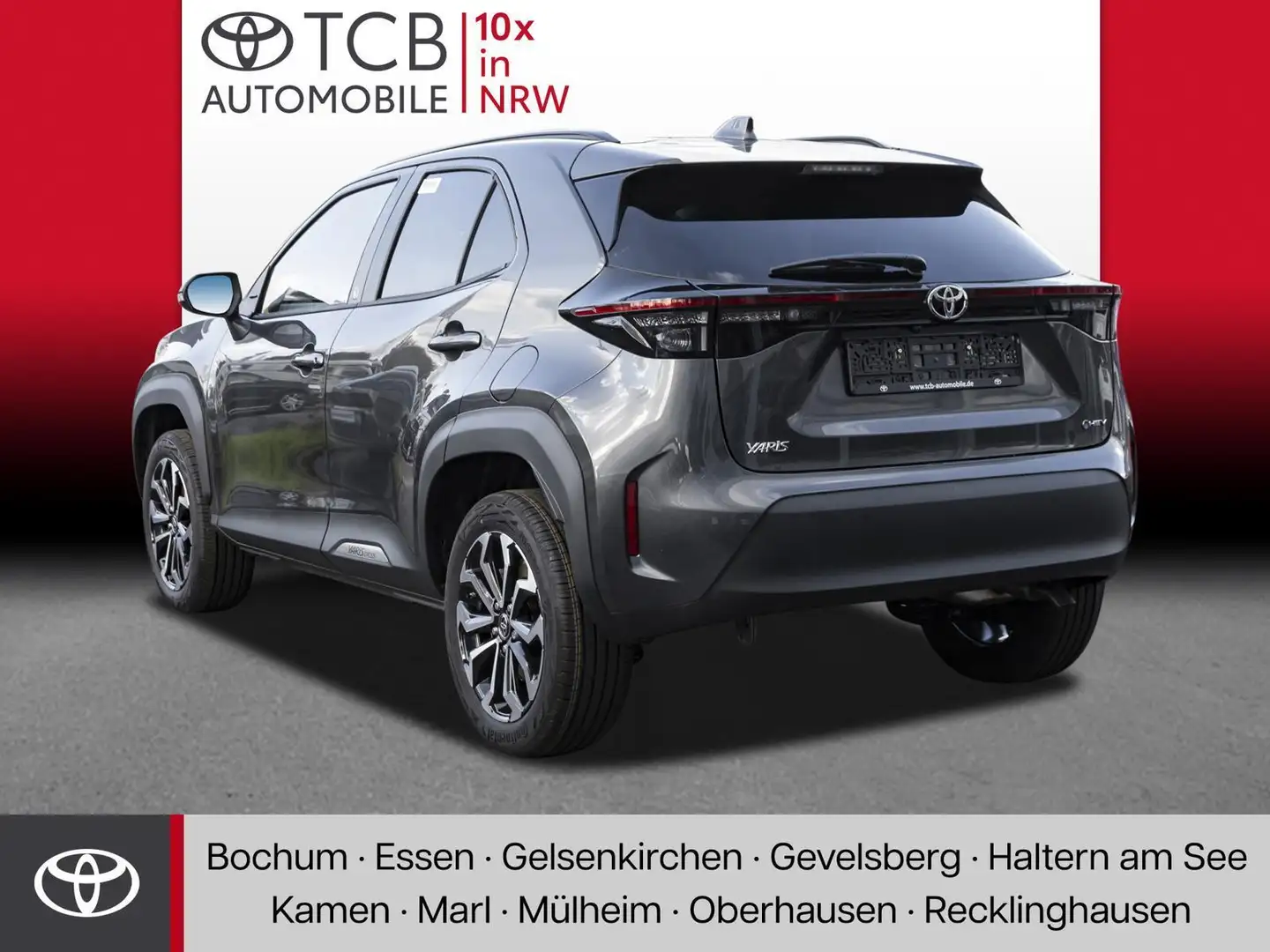 Toyota Yaris Cross 1.5 Hybrid Team D NAVI PDC Gris - 2