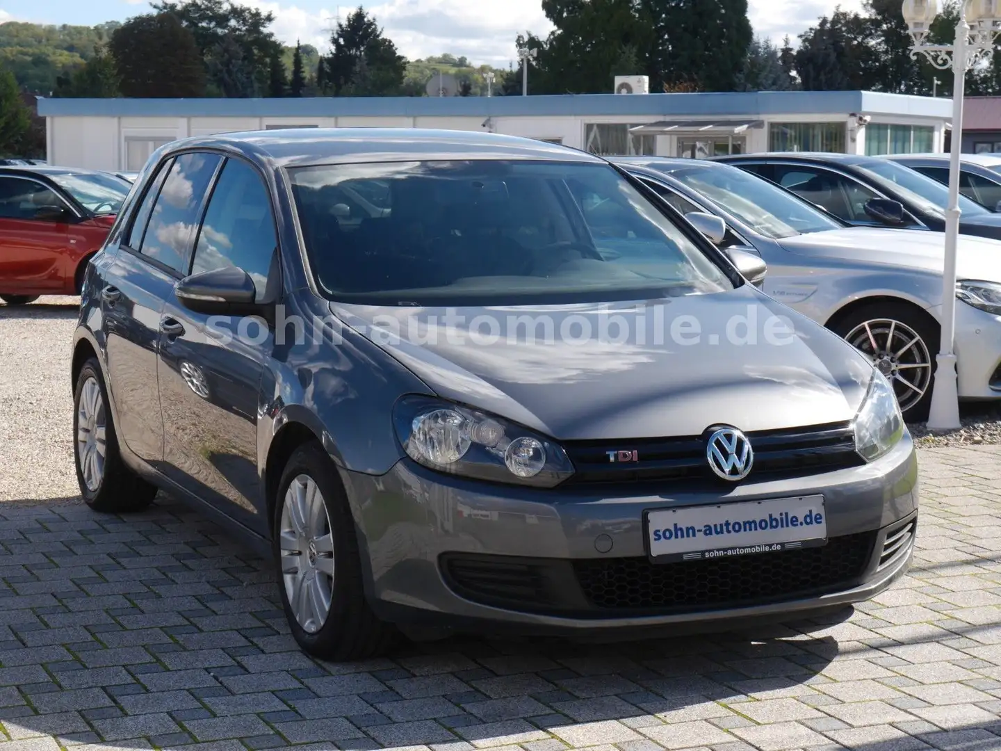 Volkswagen Golf VI TDI Trend Klima/SR+WR/TÜV NEU Grau - 2