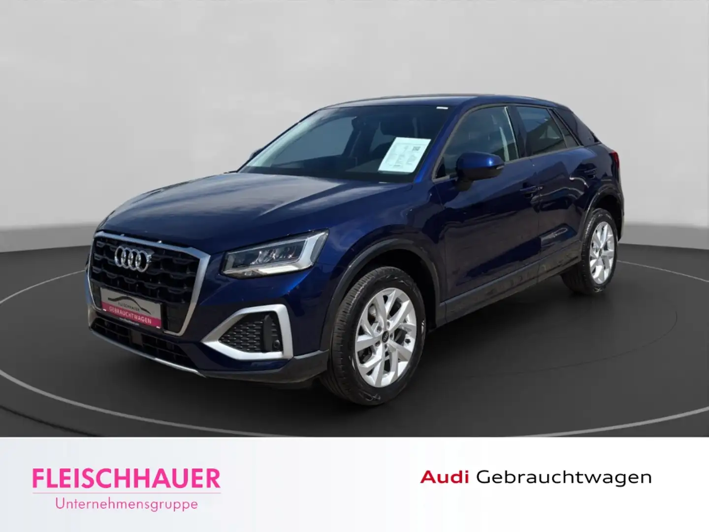 Audi Q2 35 TFSI advanced S tronic+SHZ+KLIMAAUT+LED Blau - 1