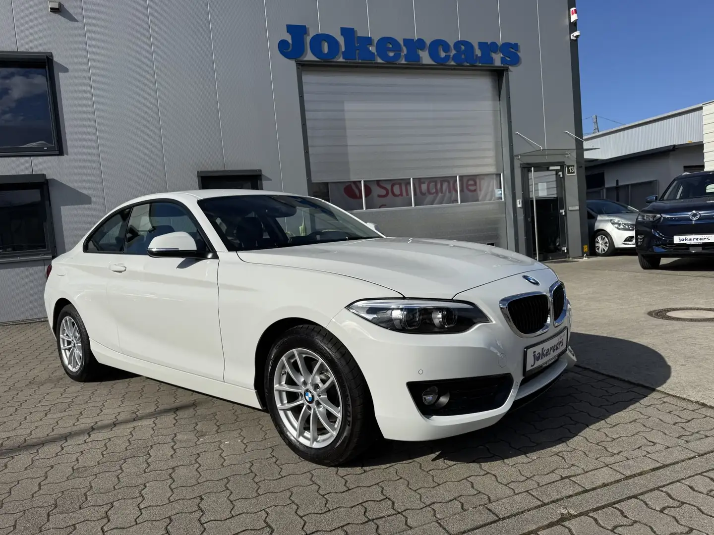 BMW 218 d Coupe Advantage LED/Harman-Kardon/ACC/SHZ Weiß - 1