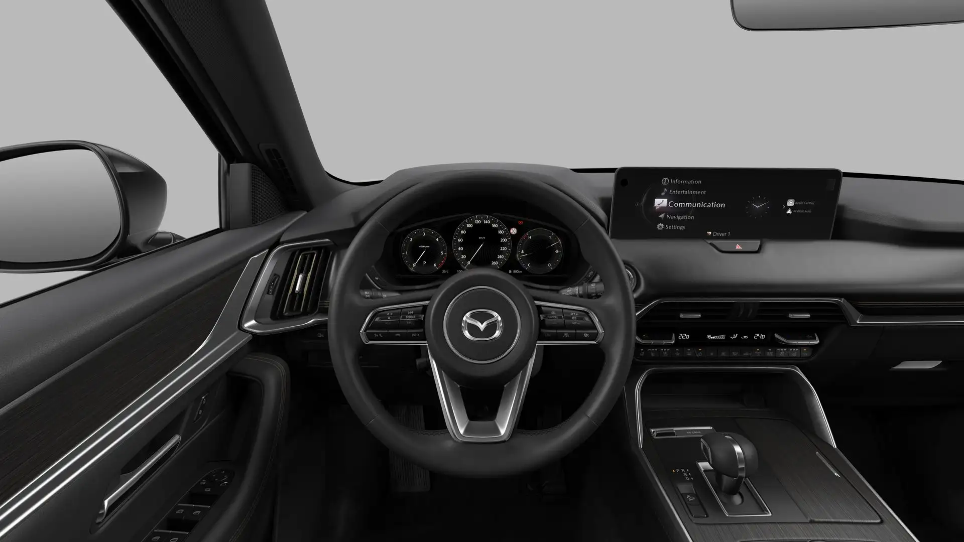 Mazda CX-80 2.5L e-SKYACTIV PHEV AWD AL-Homura Plus Gris - 2