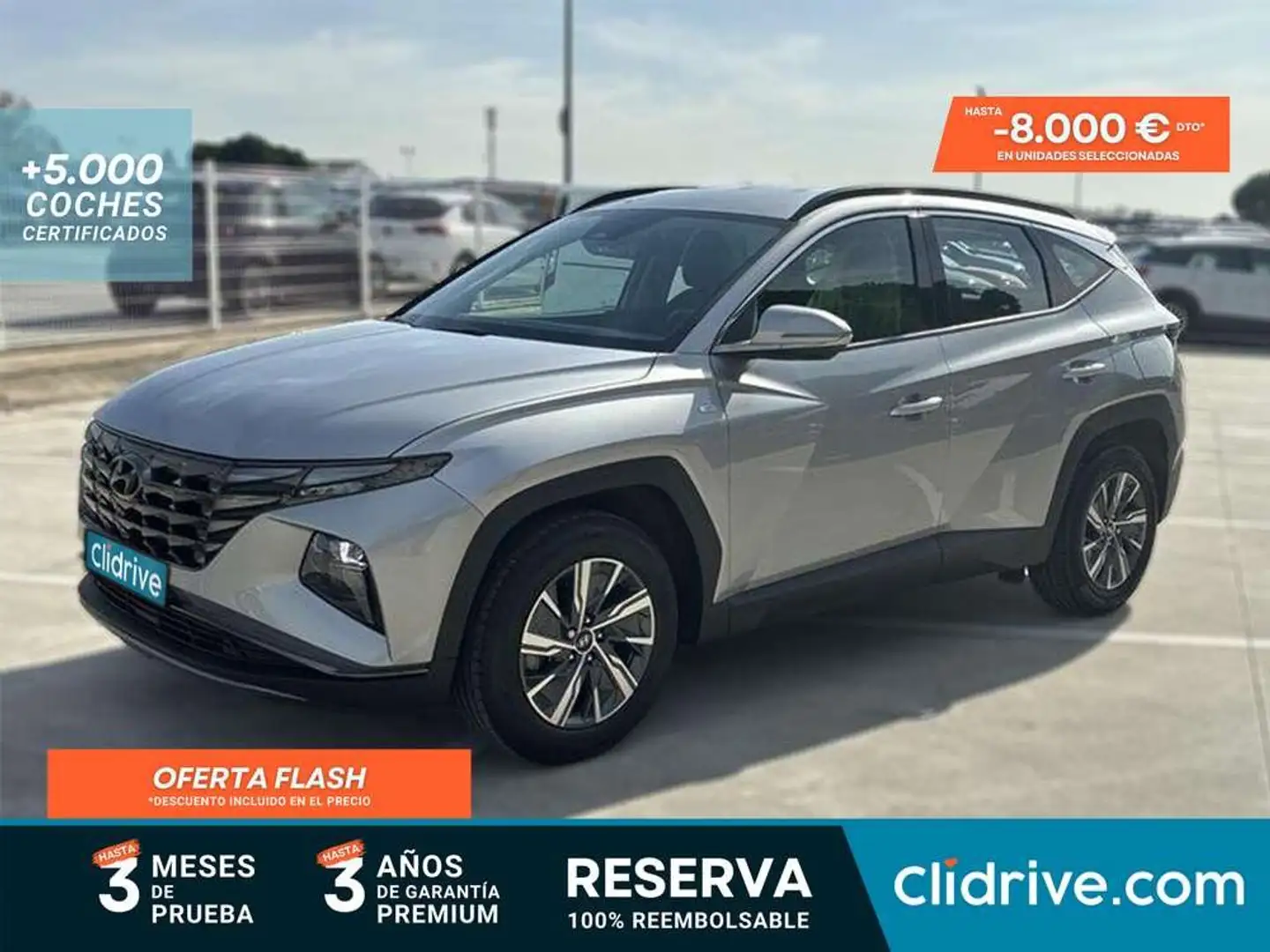 Hyundai TUCSON 1.6 TGDI 150CV 48V MAXX Gris - 1