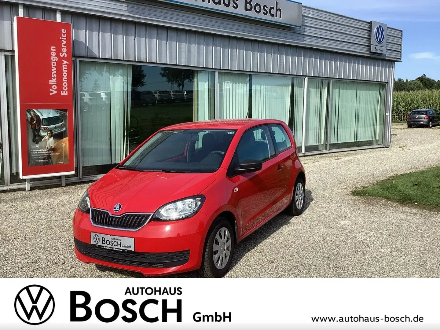 Skoda Citigo 1.0 Active Klima Sitzheizung el. Fenster Rood - 1