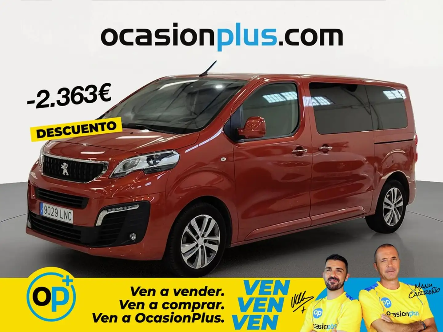 Peugeot Traveller 2.0BlueHDI Allure Standard 150 Naranja - 1