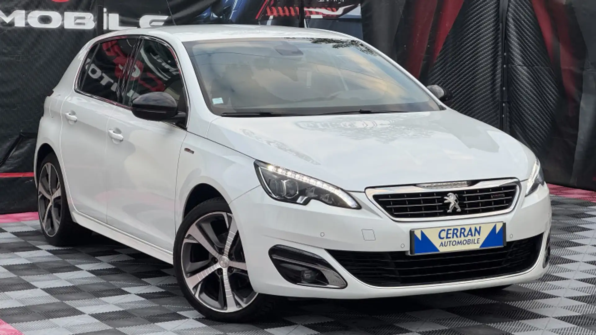 Peugeot 308 1.2 PURETECH 130CH GT LINE S\u0026S 5P Blanc - 2
