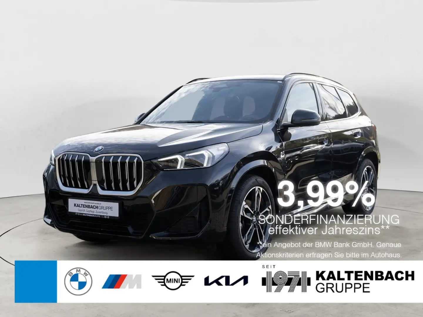 BMW X1 sDrive 18i M-Sport PANO AHK ACC NAVI LED Schwarz - 1