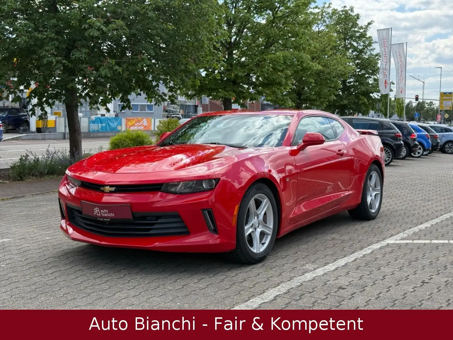 Chevrolet Camaro Coupé Sport *Automatik*CarPlay*RK*DAB Piros - 1