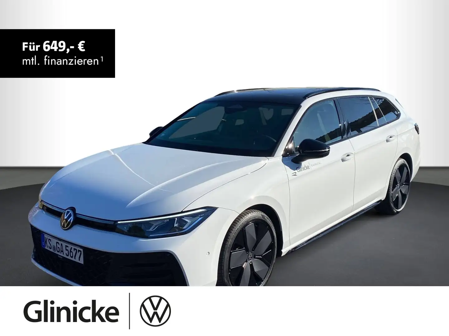 Volkswagen Passat Variant 2.0 TDI R-Line DSG, AHK, NAVI, RF Weiß - 1