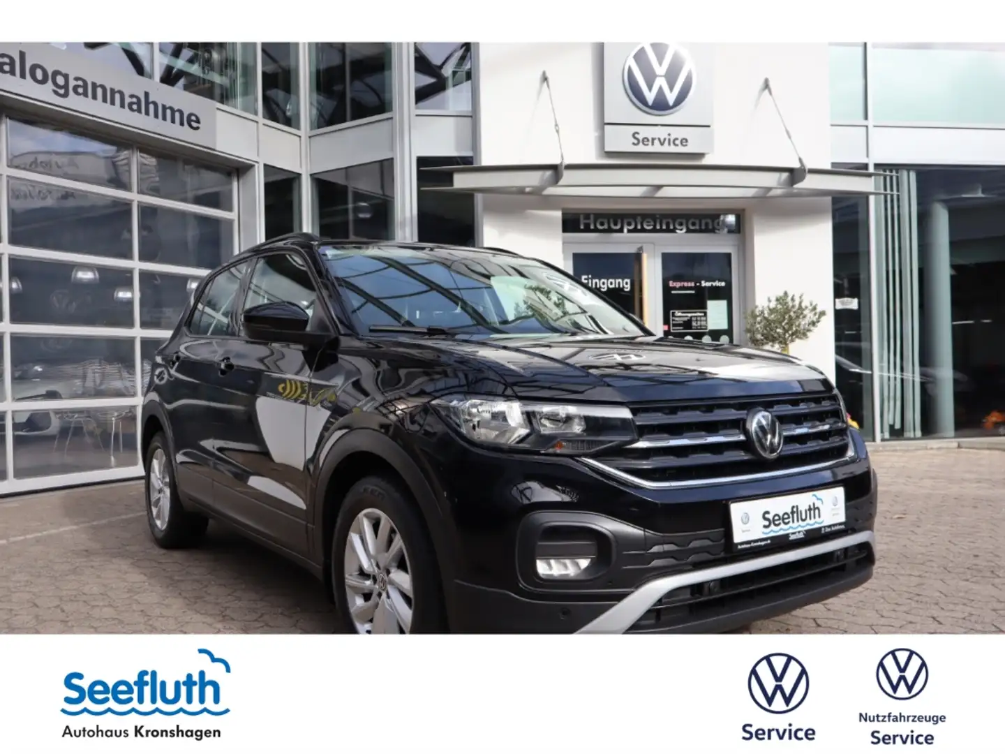Volkswagen T-Cross 1.0 TSI AHK Life Klima Sitzhzg. Schwarz - 1