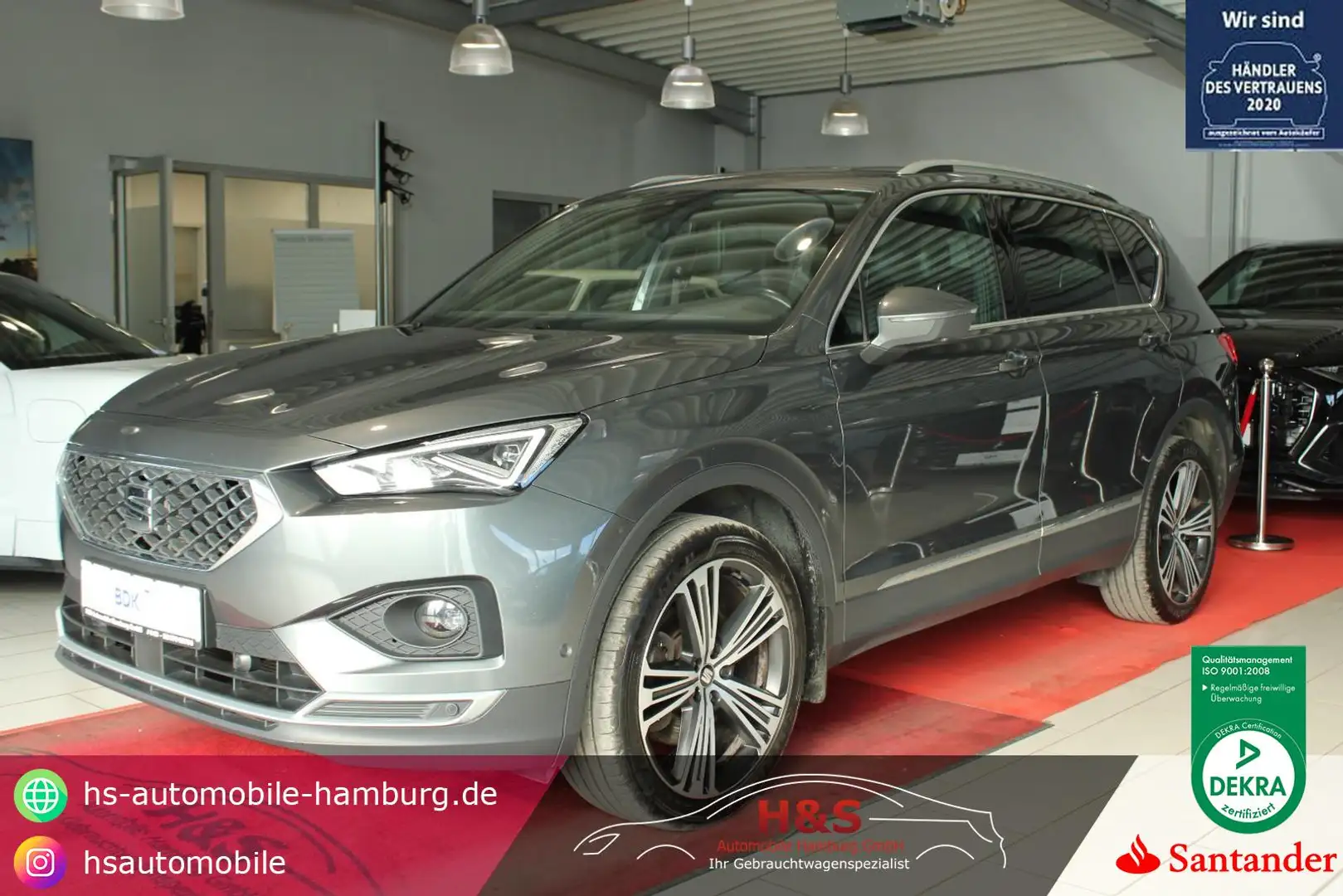 SEAT Tarraco Xcellence 4Drive 7-Sitzer Grau - 1
