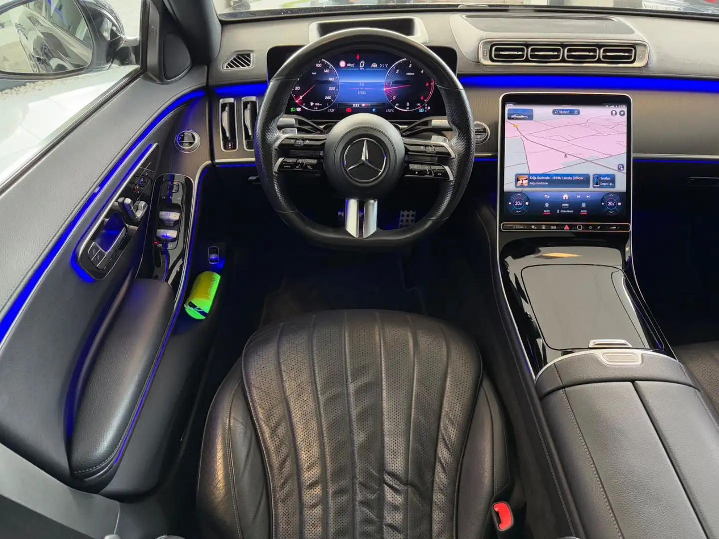 Mercedes-Benz S 400 d 4Matic L AMG Pano Burmeister 360° HUD Ni Schwarz - 2