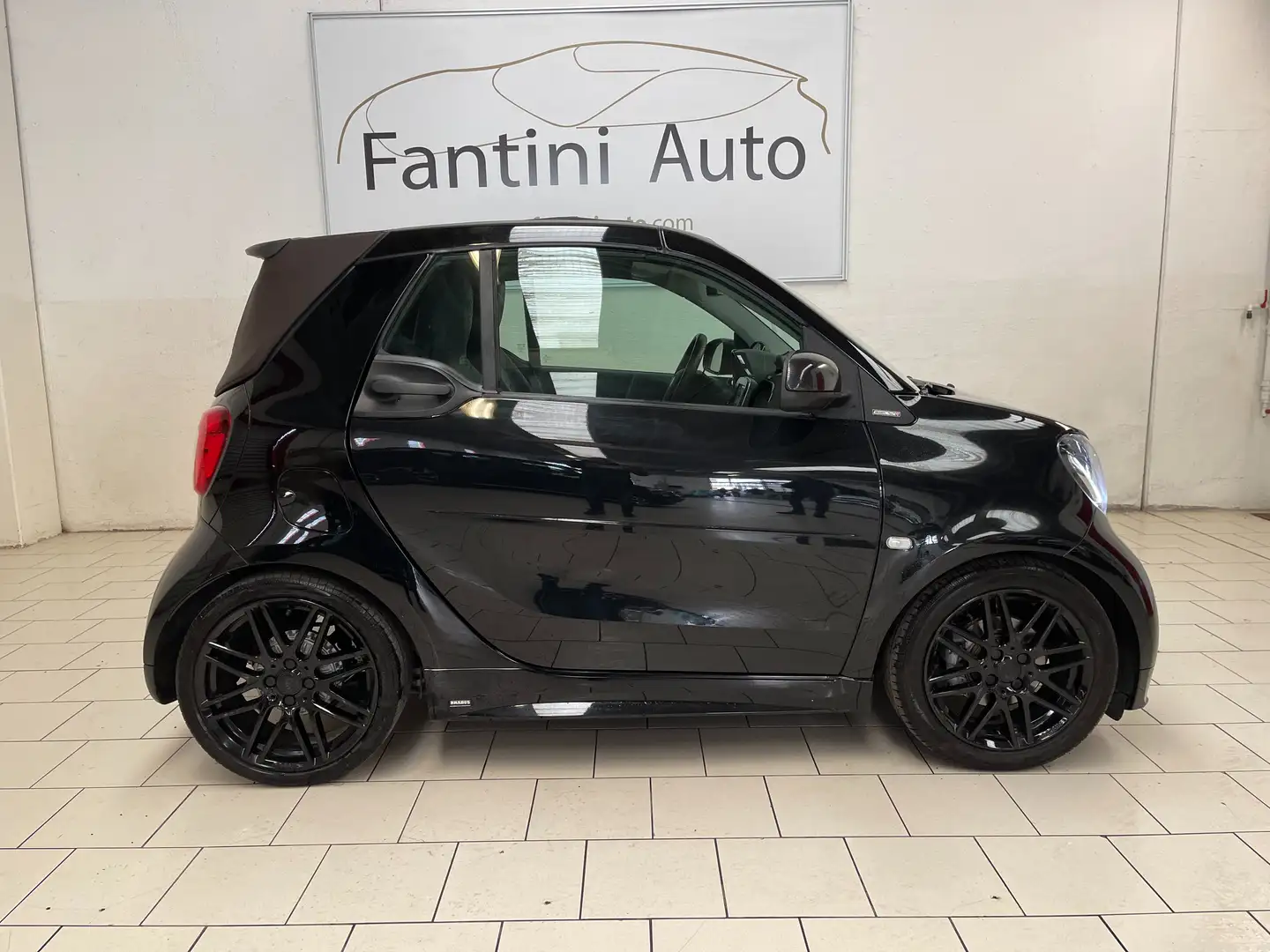 smart forTwo Cabrio Brabus 125R c.auto-LEGGI SOTTO Noir - 2