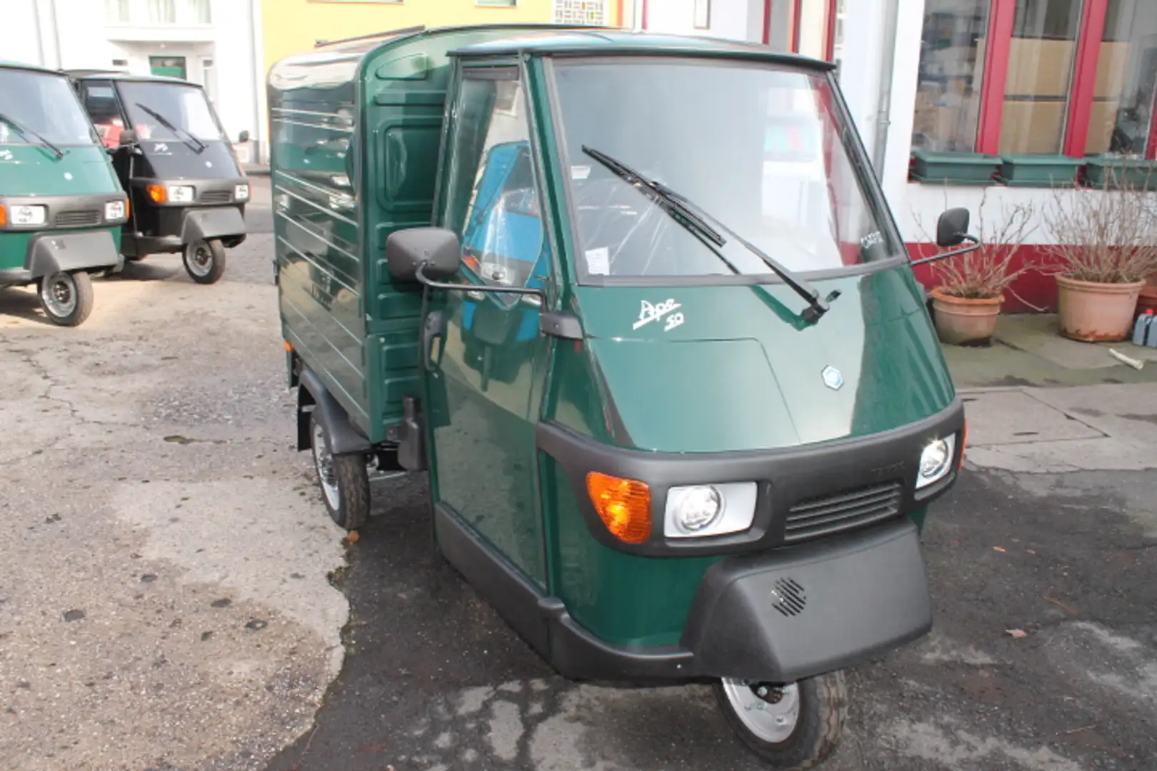 Piaggio Ape 50 Kasten LED SOFORT !!!! zelena - 2