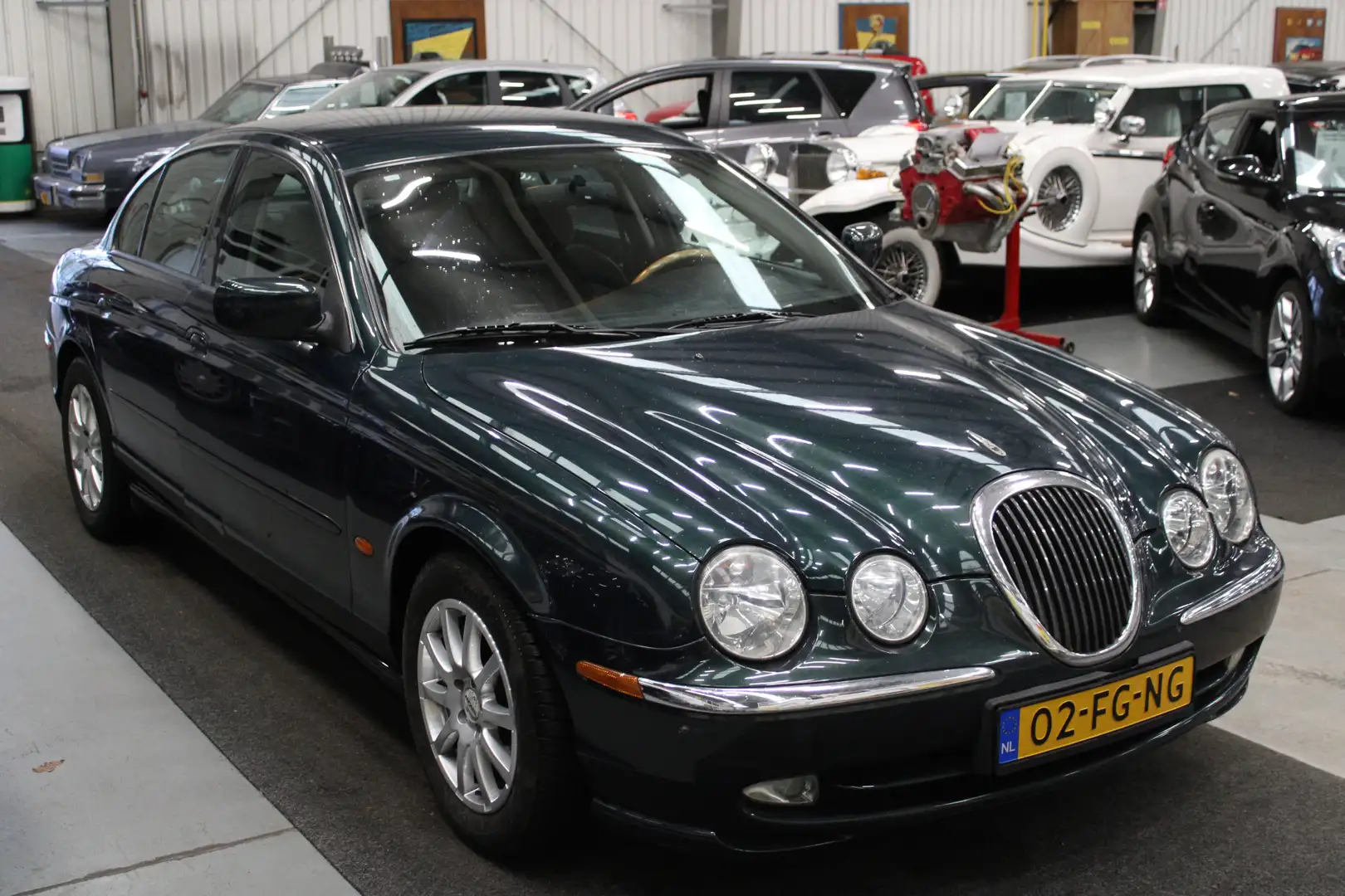 Jaguar S-Type 3.0 V6 Airco, Cruise Control, Stuurbekrachtiging, Зелений - 2