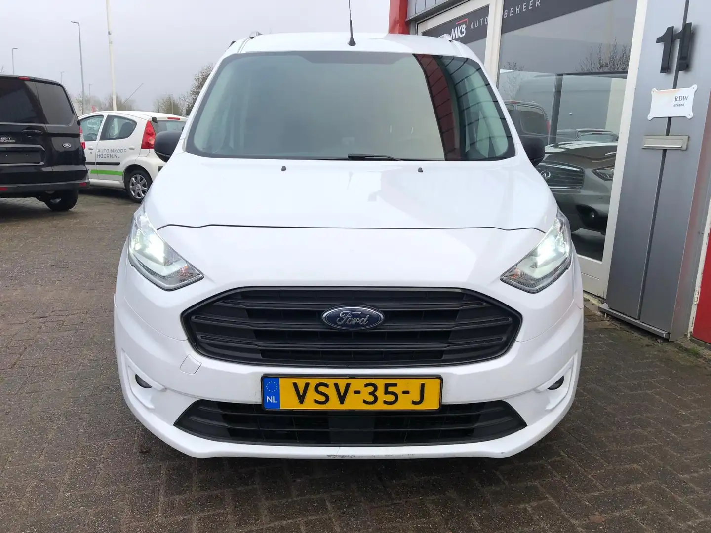 Ford Transit Connect 1.5TDCi 100PK Airco/3-Persoons/PDC/LED Blanc - 2