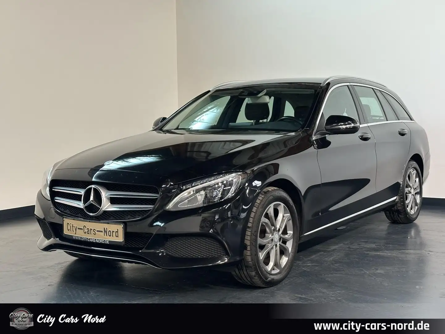 Mercedes-Benz C 180 T CGI Aut. Avantgarde LED-NAVI-COMAND Schwarz - 1