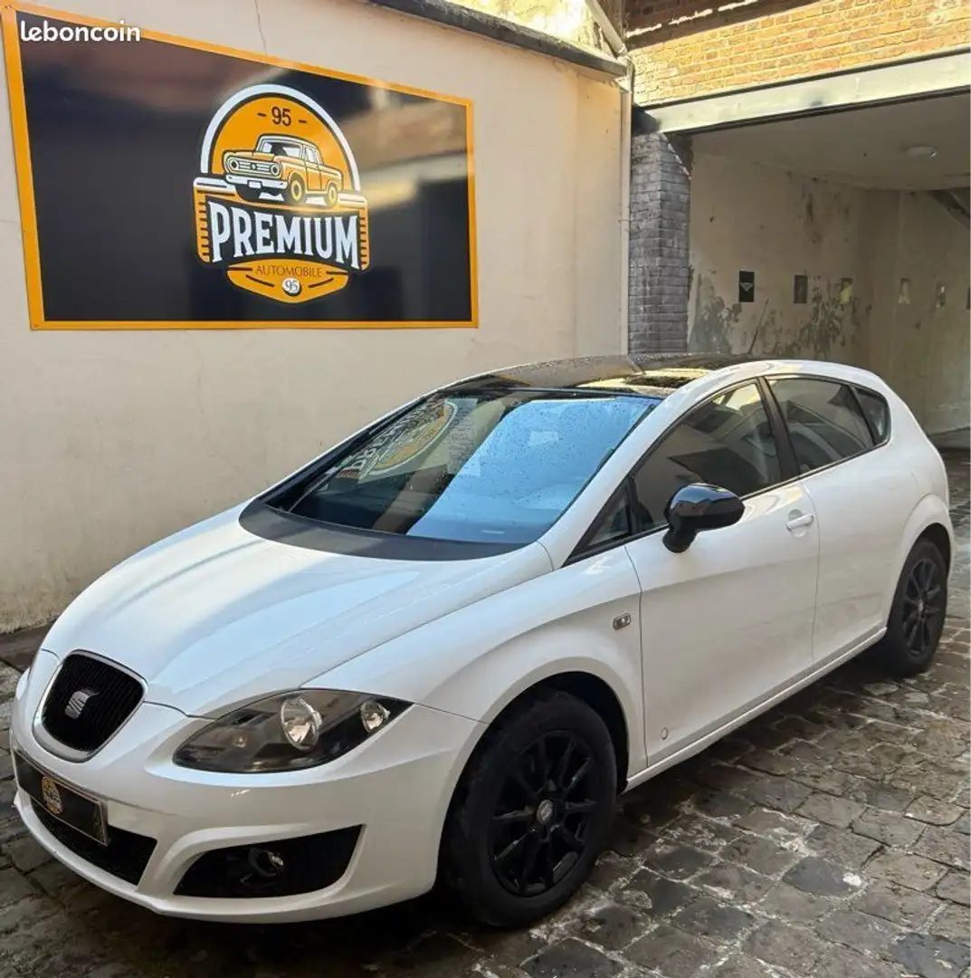 SEAT Leon Copa 1.6L Tdi 105cv Blanc - 1