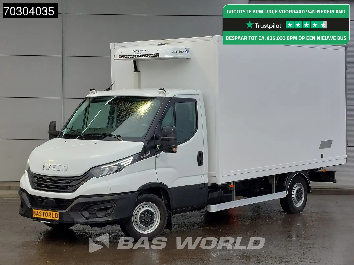 Iveco Daily 35S18 3.0L Automaat Koelwagen 230v Stekker Zijdeur Blanc - 1