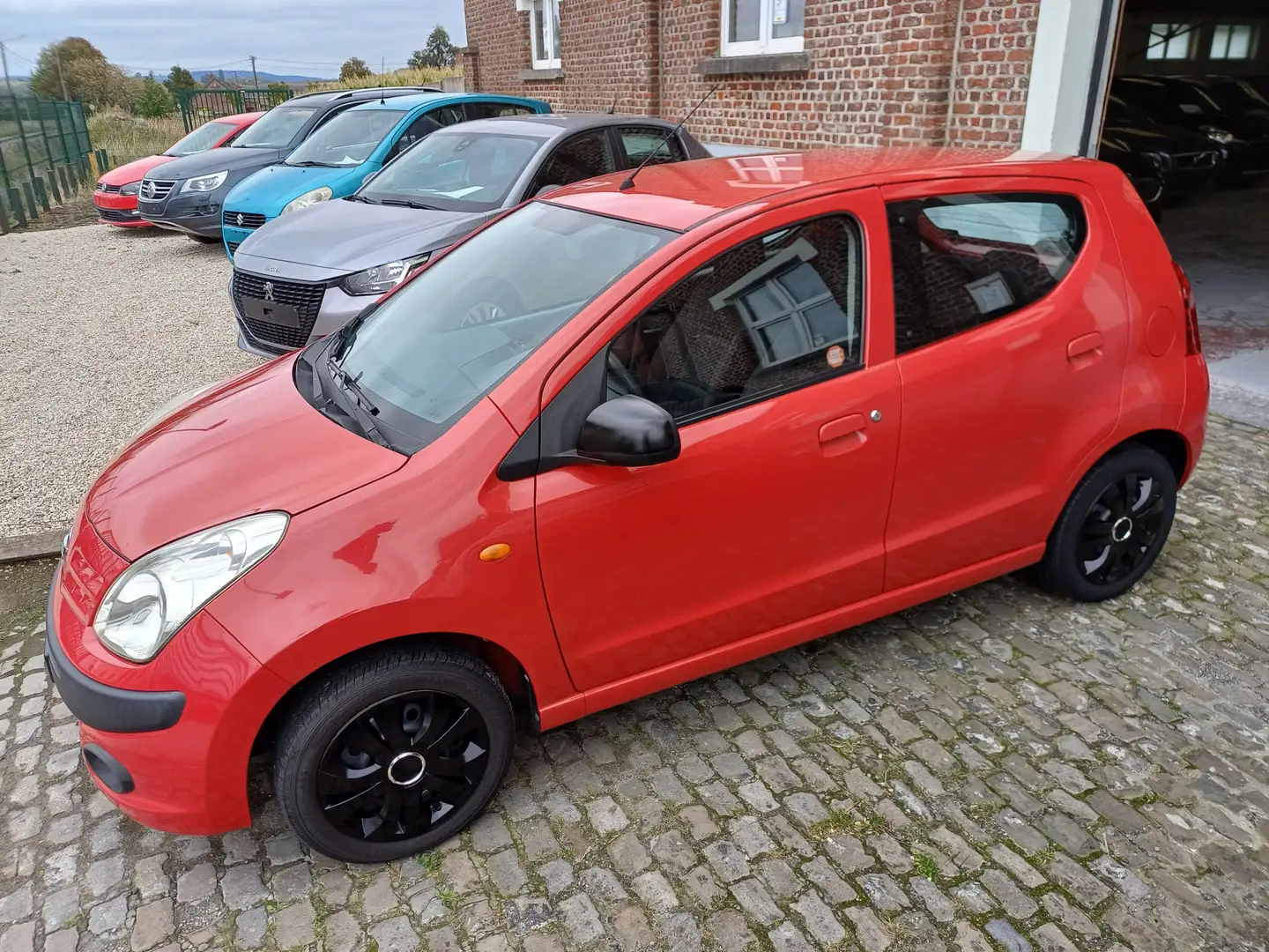 Nissan Pixo Pixo 1.0i Acenta+AC Rood - 1