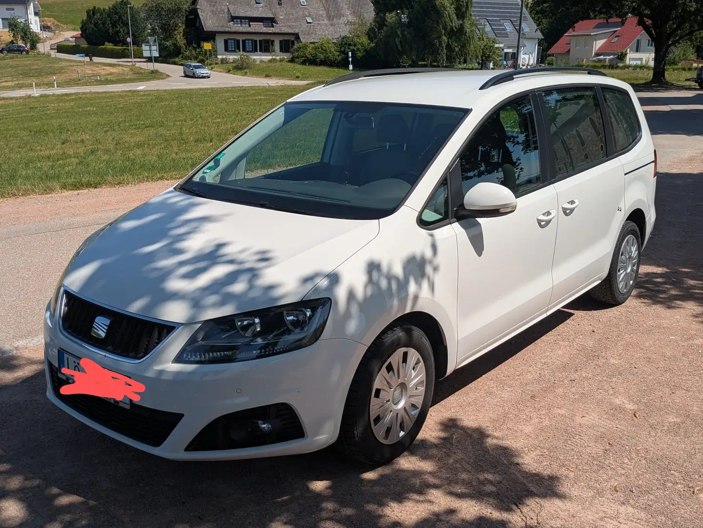 SEAT Alhambra Alhambra 1.9 TDI AHK und PDC Weiß - 1
