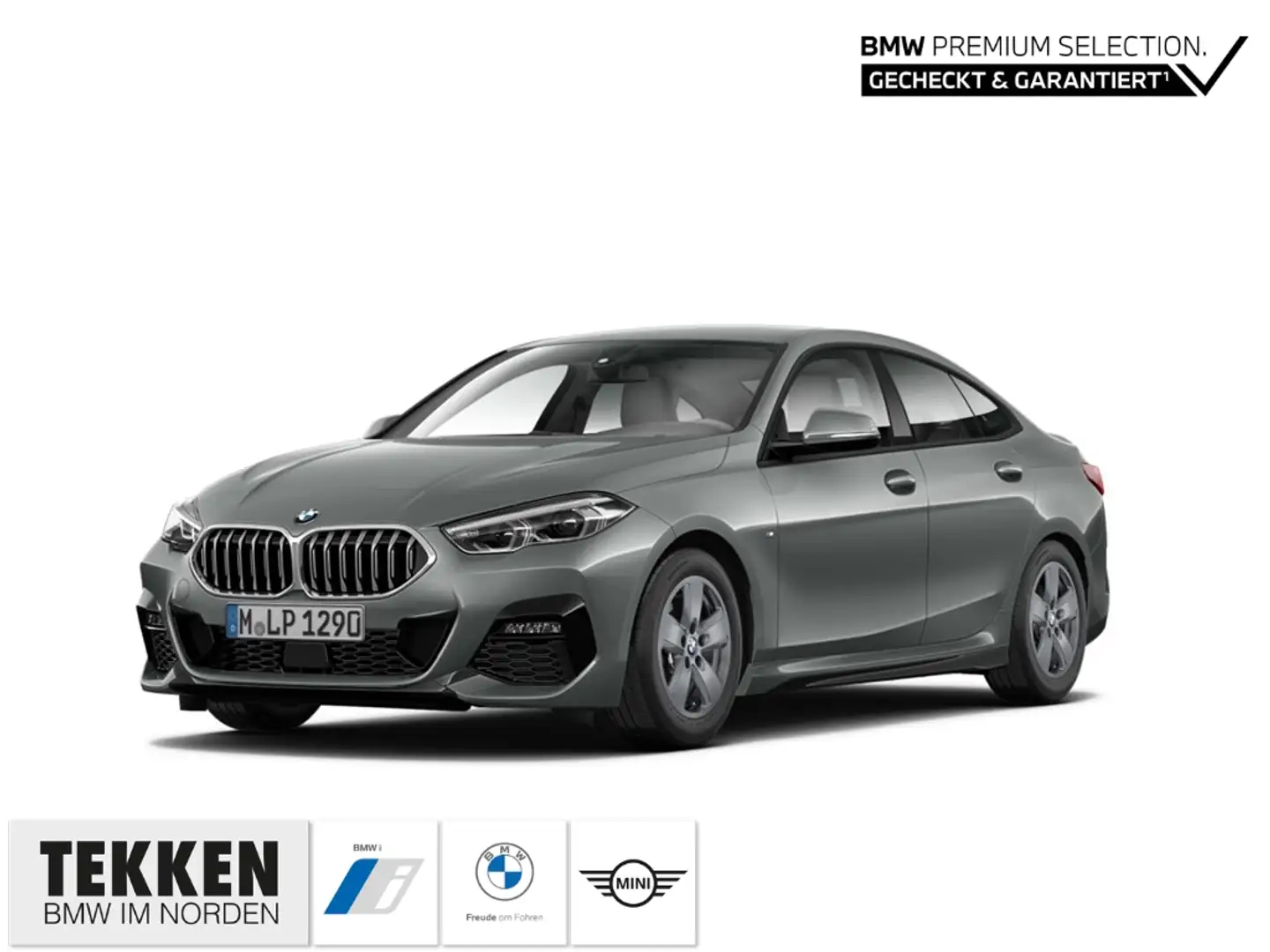 BMW 220 Gran Coupe d M-Sport AHK ACC Lenkradh. H/K LCP Grau - 1