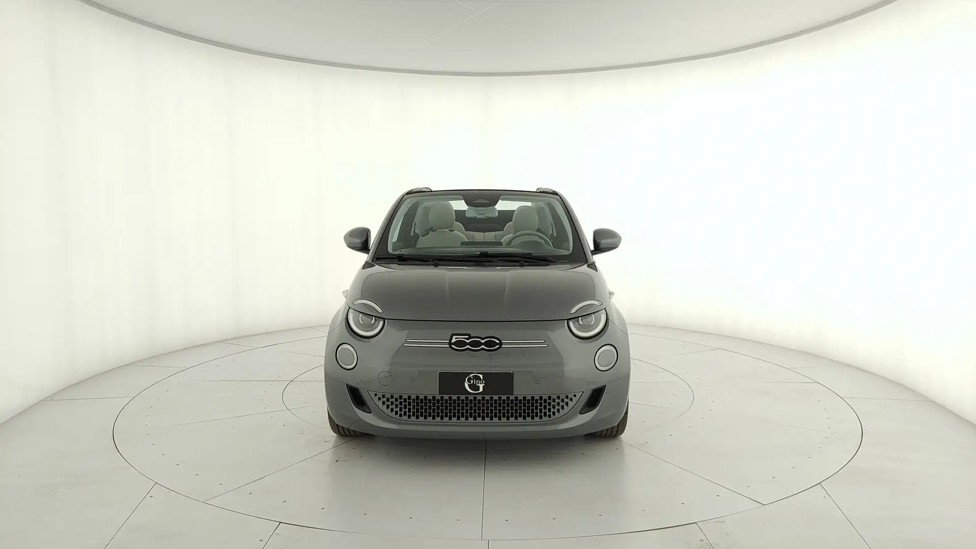 Fiat 500e Cabrio 42 kWh La Prima Blu/Azzurro - 2