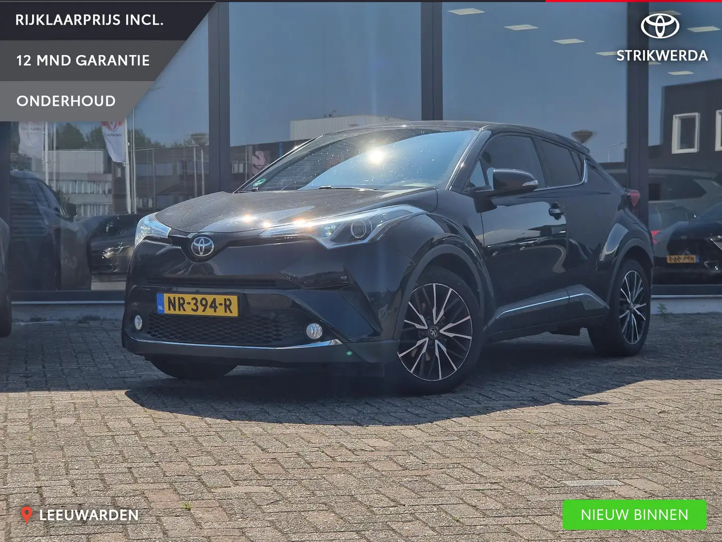 Toyota C-HR 1.2 Executive Trekhaak 1100 kg trekgewicht Automaa Schwarz - 1