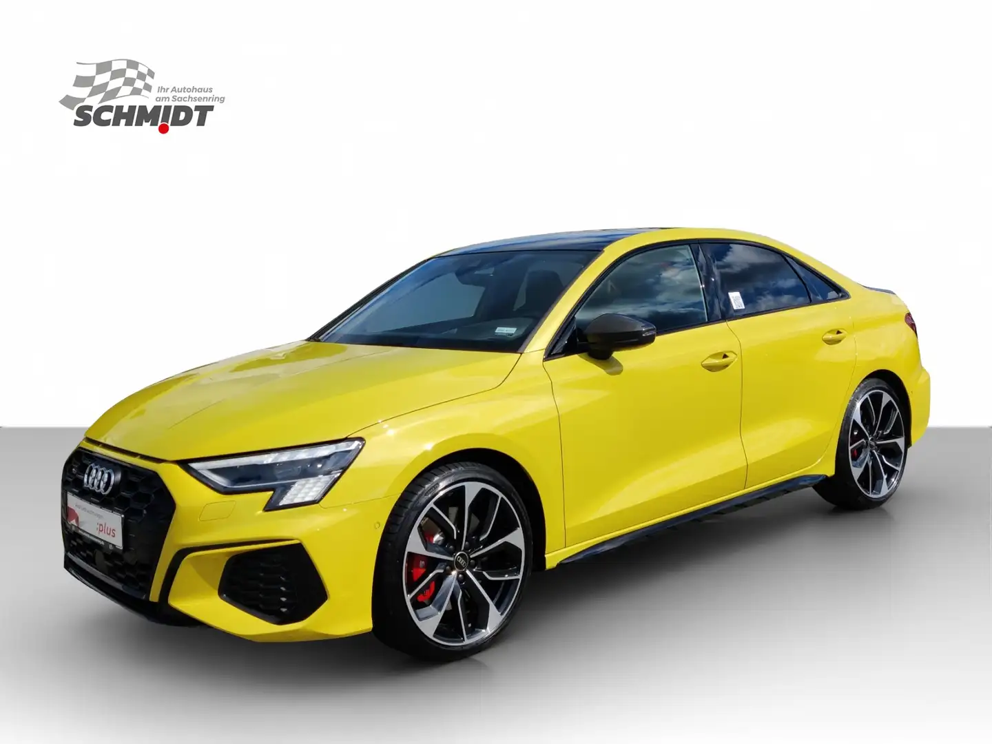 Audi S3 Limousine 2.0 TFSI quattro DCC eSD B&O MATRIX Gelb - 2