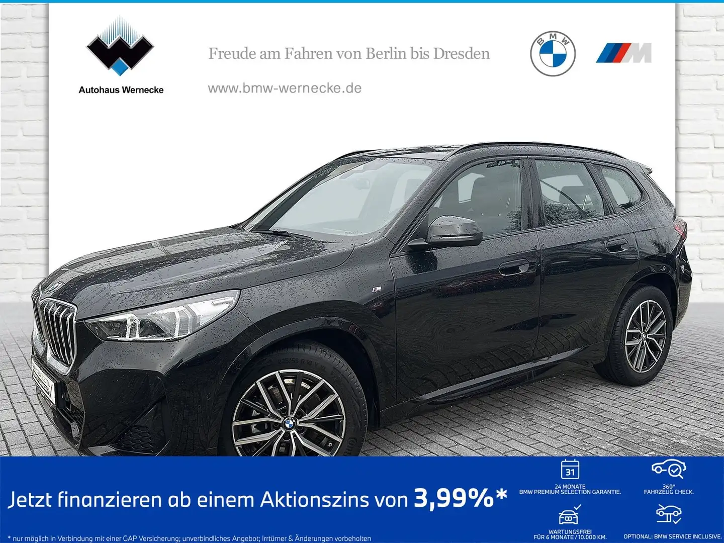 BMW X1 sDrive18i SAV M Sportpaket DAB LED Shz Schwarz - 1