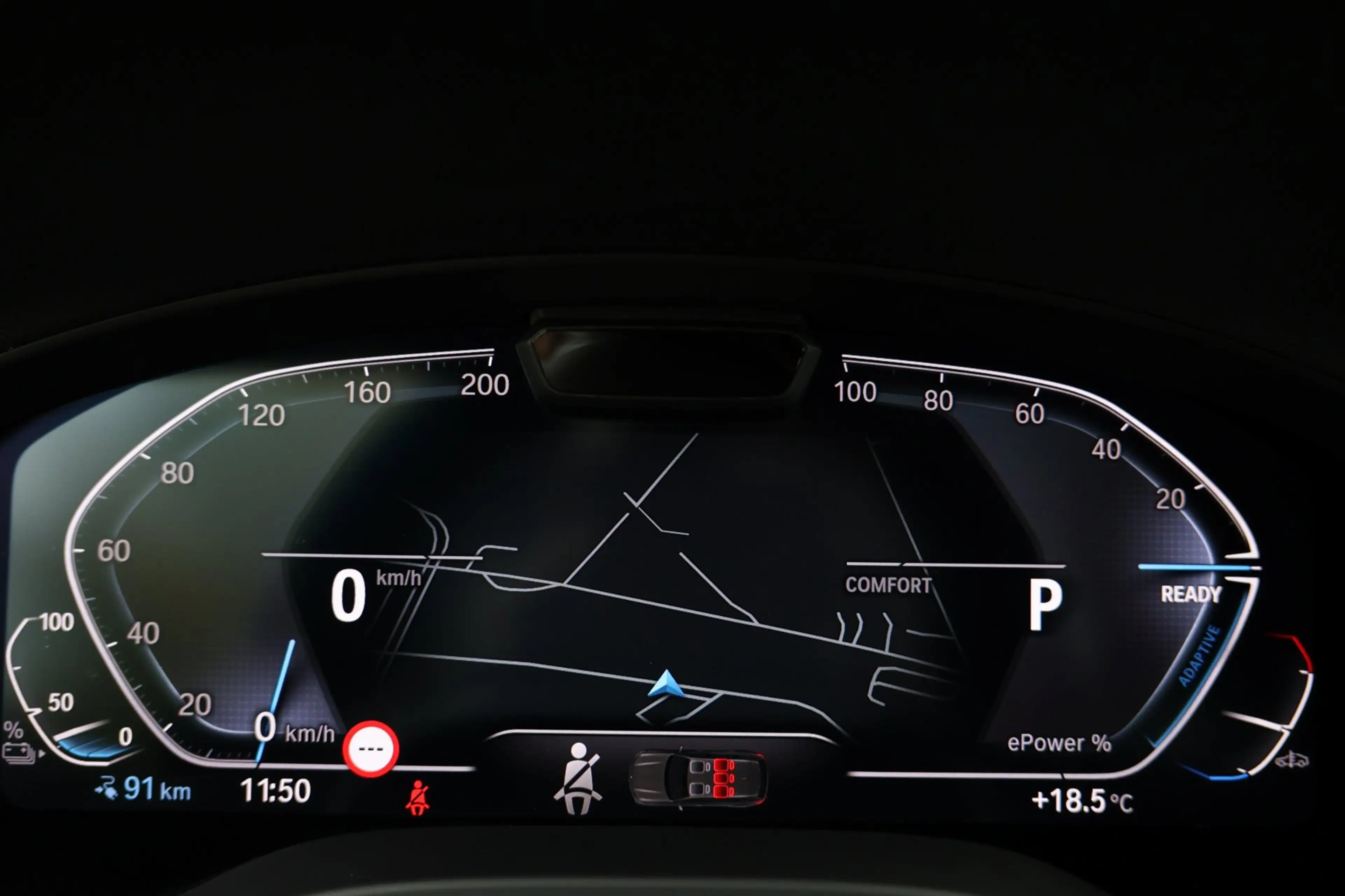 BMW iX3 High Executive 80 kWh M-sport ShadowLine | head-up — photo 13